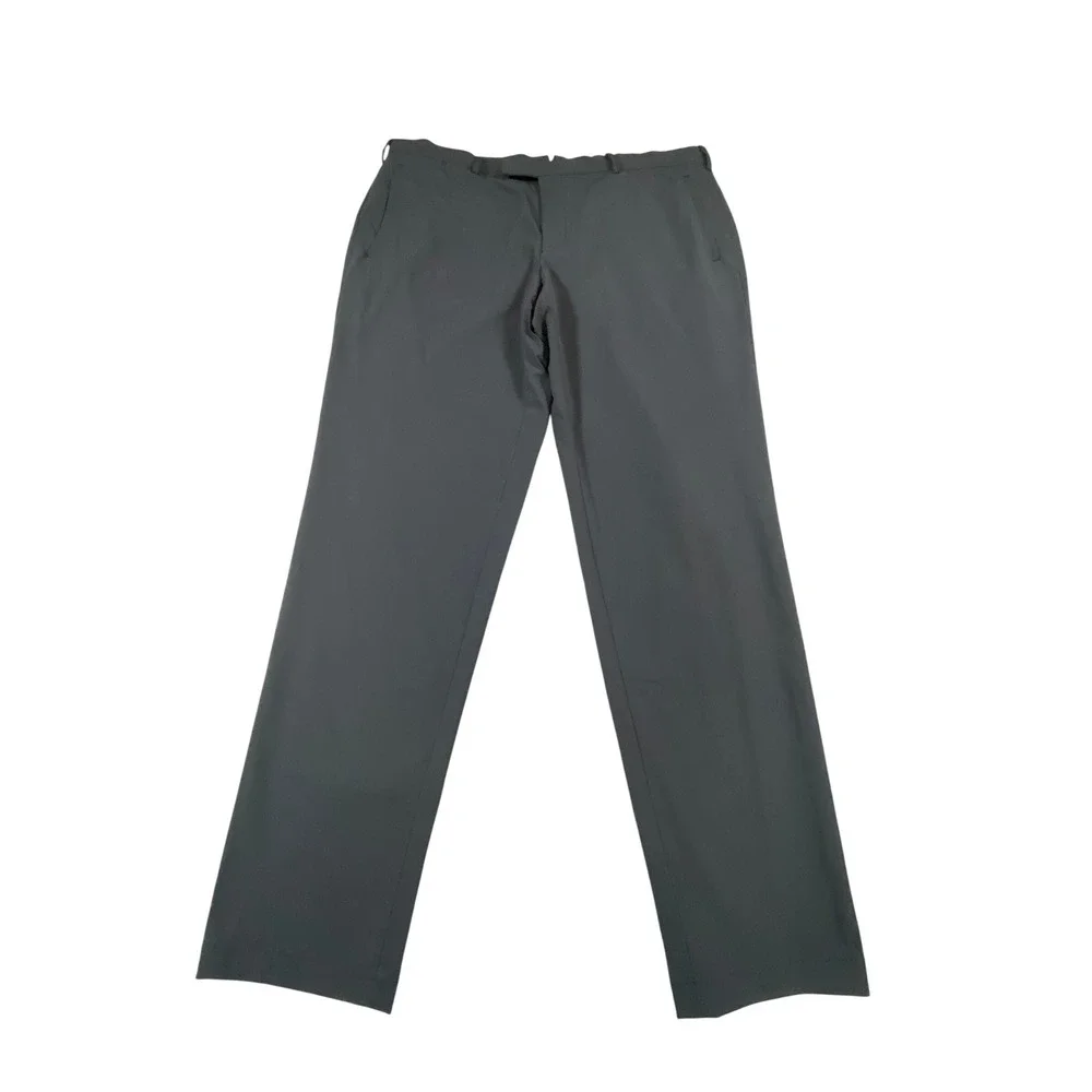 Sene Flex Tech Trousers Mens 40x31 Dark Gray Performance Stretch Commuter Pants‎